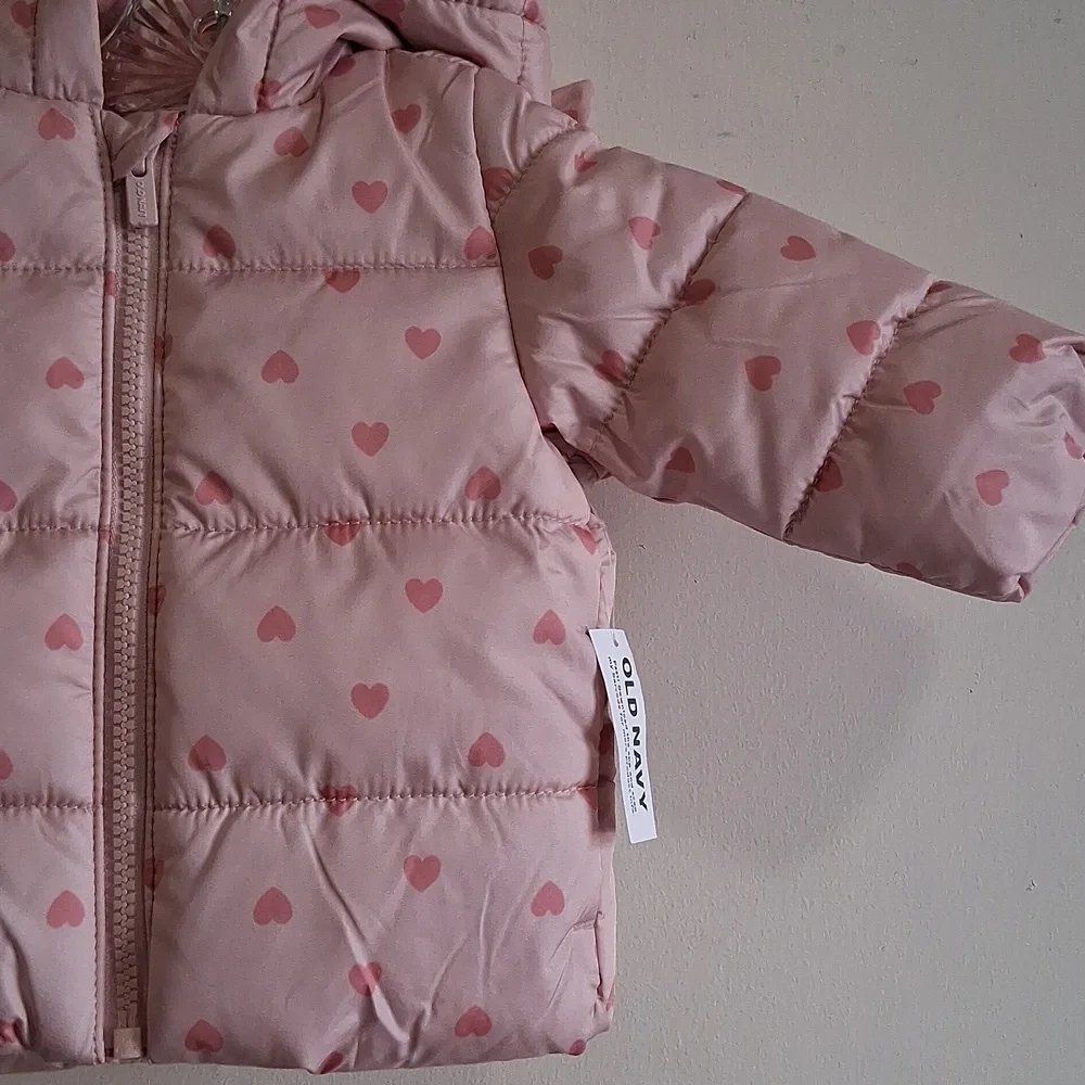 NWT OLD NAVY BABY GIRL WINTER JACKET SIZE 3-6 MONTHS